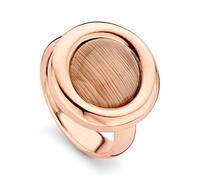 Orphelia Anillo de Plata de Ley 925 de Oro Rosa Talla P ZR-7197/BR/56