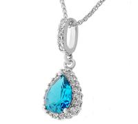 Orphelia Collar con Colgante Mujer Plata - ZH-7226/BT/1