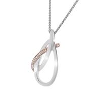ORPHELIA Collar con Colgante Mujer Plata - ZH-7232
