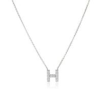 Orphelia Hombre Mujer Plata de Ley 925 Plata Talla Baguette Blanco óxido de circonio FASHIONNECKLACEBRACELETANKLET