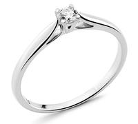 Orphelia Mujer oro blanco Anillo de compromiso solitario RD-3917/1/50
