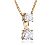 Orphelia Mujer Plata de Ley 925 Plata Corte Brillante Redondo Blanco circonita FASHIONNECKLACEBRACELETANKLET