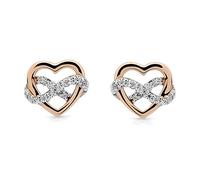 Orphelia Mujer plata Pendientes de botón ZO-7483