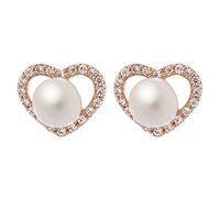 Orphelia Pendientes de botón Mujer plata - ZO-7233/RG
