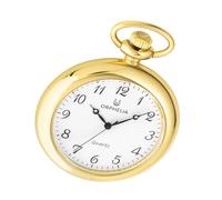 Orphelia Sentique - Reloj de Bolsillo analógico de Cuarzo para Hombre, Blanco, Correa.
