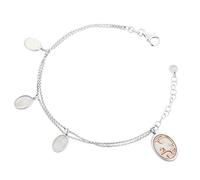 Orphelia ZA-7165 - Pulsera para Mujer, Plata chapada en rodio, 19 cm