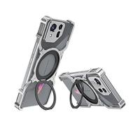 ORPKYEHMXK Carcasa de metal sin montura para disipación de calor compatible con ASUS ROG Phone 8/8 Pro MagSafe Magnético, cubierta protectora de lente (plata, para ROG8 Pro)