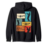 Orquesta Músico Trompetista Trompetista Amante de la música Sudadera con Capucha