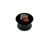 Orquesta Violonchelista Just Cellin' Música clásica PopSockets PopGrip Adhesivo
