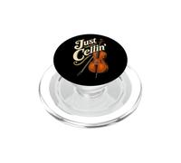 Orquesta Violonchelista Just Cellin' Música clásica PopSockets PopGrip para MagSafe