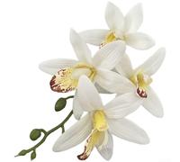 Orquídea artificial de Asia oriental formada a partir de EVA para decoración de mesa de invitados de boda, acento de comedor e imágenes de marketing digital (H)