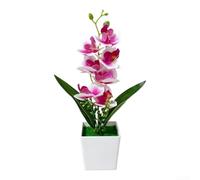 Orquídea artificial Phalaenopsis Bonsái 30 cm realista (G)