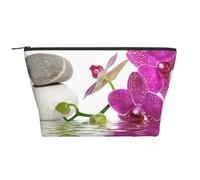 orquídea Morada, Bolsa de artículos de tocador Bolsa de Maquillaje Bolsa de cosméticos Bolsa de artículos de tocador de Viaje portátil