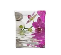 orquídea Morada, Squeeze Top Wallet Bolsa de Almacenamiento para Mujer Monedero pequeño Bolsa de Cambio