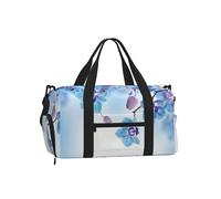 Orquídeas Flores Naturales,Bolso Deportivo Bandolera de Mano, Bolsa de Deporte, Bolsa de Viaje de Gran Capacidad para Mujeres y Hombres.