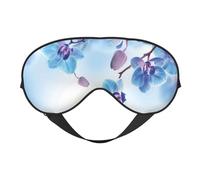 Orquideas Flores Naturales, Cubreojos completos Antifaz bloqueador de luz Antifaz para dormir Antifaz suave con los ojos vendados Noche