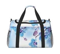 Orquídeas y Flores Naturales,Bolsas Deportivas, Bolsos de Viaje Deportivos Cruzados de Mano, Bolsas de Viaje de Gran Capacidad para Mujeres y Hombres.