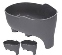 Orrdiffi - Cesta de drenaje de elefantes, colador para fregadero, filtro para cubiertos de fregadero, cesta de drenaje, cesta de drenaje de fregadero de cocina, escurridor multifuncional para