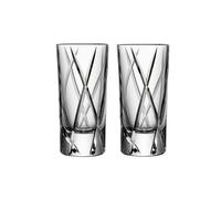 Orrefors 2 Vasos de chupito City set de 2