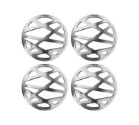 Orrefors 4 Posavasos City acero inoxidable