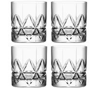 Orrefors 4 Vasos Peak double old fashioned 34 cl