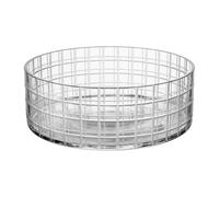 Orrefors Bol Cut in number Ø27.5 cm patrón de cuadros