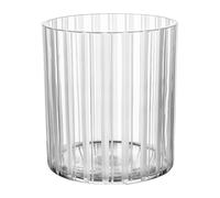 Orrefors Jarrón Cut in number 20 cm patrón de rayas