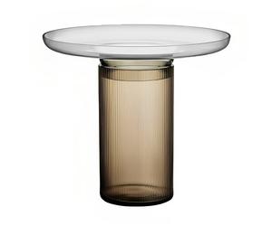 Orrefors Jarrón Ensemble 220 mm Marrón-gris