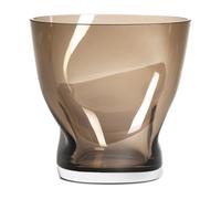 Orrefors Jarrón para tulipanes Squeeze 18 cm Marrón