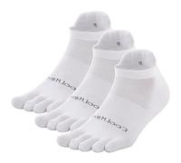 OrrinSports Calcetines para Hombre Mujer Coolmax Calcetines Tobilleros Acolchados 3 Pares Calcetines Atléticos para Correr