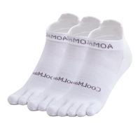 OrrinSports Calcetines Técnicos Coolmax de Dedos Individuales - 3 Pares Unisex para Running - Tobilleros Transpirables