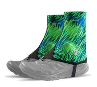 OrrinSports Polainas Bajas Impermeables para Trail Running, Senderismo y Trekking, Hombre y Mujer, Transpirables, Ajustables y Antideslizantes, Protección para Zapatos Trail Gaiters