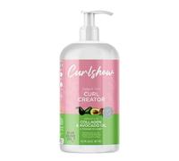 ORS Curlshow Crema de peinado para rizos con colágeno 473 ml, aceite de aguacate y pantenol para un cabello fuerte, brillante y que favorece su crecimiento