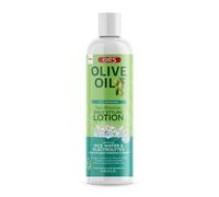 ORS Loción diaria de aceite de oliva sin enjuague, 473 ml, con infusión de agua de arroz y electrolitos para un cabello máximo y súper hidratante