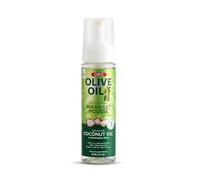 ORS Olive Oil Hold & Shine Wrap Set 207 ml - Espuma capilar 207 ml - con colágeno, pantenol y aceite de oliva para un cabello sano, hidratado y brillante, de larga duración y sin apelmazar