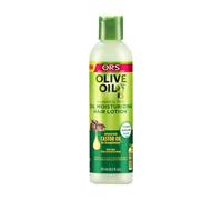 ORS Olive Oil Loción Hidratante 251 ml - Loción hidratante nutre con aceite de coco, cardo y ricino, promueve el crecimiento del cabello, fortalece y alisa el cabello