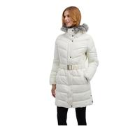 ORSAY Abrigo acolchado de mujer color crema con piel sintética Abrigos de moda para mujer | Compañeros elegantes | Moda cálida de invierno | Abrigos de moda | Ropa exterior elegante | Chaquetas de