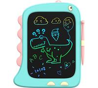 ORSEN Pizarra Mágica Infantil 8,5 Pulgadas con Diseño de Dinosaurio - Tableta de Escritura LCD Reutilizable, Juguete Educativo para Niños 2-8 Años, Ideal como Regalo de Cumpleaños y Pascua (Azul)