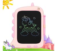 ORSEN Tableta de Escritura LCD 8,5 Pulgadas, Tablero de Dibujo Electrónico, Pizarra Infantil Juguetes de Unicornio Regalo de Cumpleaños para Niñas y Niños de 3 4 5 6 7 8 Años Regalos para Niños Rosa