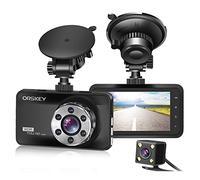 ORSKEY Dashcam, Dash CAM Coche,1080P Full HD Camara Coche Grabadora,Gran 170,HDR, Pantalla IPS de 3",Visión Nocturna, Detección de Movimiento y Sensor G