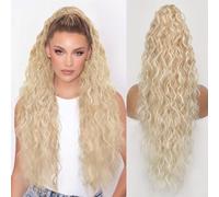 ORSUNCER - Fijación cómoda y segura: nuestras trenzas están diseñadas con una extensión sin costuras que se adapta perfectamente a tu cabello y proporciona un agarre seguro. La pinza tiene un grado