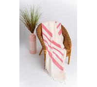 ORTCI Questo Casa 100% algodón Peshtemal, Toalla turca, Toalla de baño Fouta Pestemal, Toalla de Playa y baño, Ligera, Suave y Absorbente, 90 x 180 cm