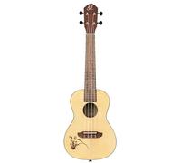 ORTEGA Bonfire Series - Ukelele de concierto RU5L, 4 cuerdas, tapa de pícea