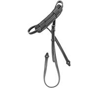 ORTEGA Correa de cuero deluxe para Mandolina Longitud 1700 mm, 66.92", Ancho 15 mm, 0.59", Ancho parte del hombro 55 mm, 2.17" - Negro, OSMDLX-BK