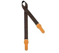 Ortega Correa de Guitarra de Algodón, Longitud 1580 mm/62", Max/Anchura 50 mm, Carbón, OCS-200