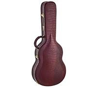 Ortega Estuche Classic Pro, Maletín, 100 mm de Profundidad, Marrón Cocodrilo