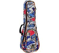 ORTEGA Estuche para Ukeleles Concert con Correas de hombro - Samurai, KUB-SR-CC