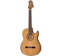 ORTEGA Ben Woods Signature Guitar Clavijero invertido Nylon 6 Cuerdas y funda Ben Woods Fishman-ORTEGA Clasica Blend System con salida XLRFLAMETAL-TWO