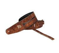 ORTEGA Genuine-Leather Bass-Strap - Chestnut Tree