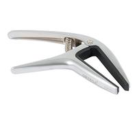 Ortega guitarras twcapo-cr Twin cejilla - Reversible Dos manera cejilla para curvado y clásica soporte de diapasones, cromado